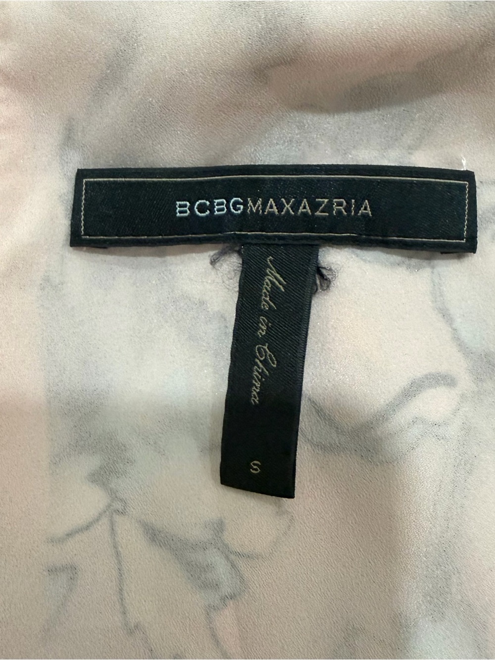 BCBGMAXAZRIA Sharlot Halter Dress Small Dusty Rose Floral Fit Flare Pockets - Picture 7 of 7